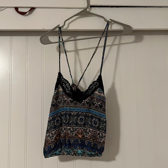 LA Hearts Bohemian Crop Top - Picture 2 of 3